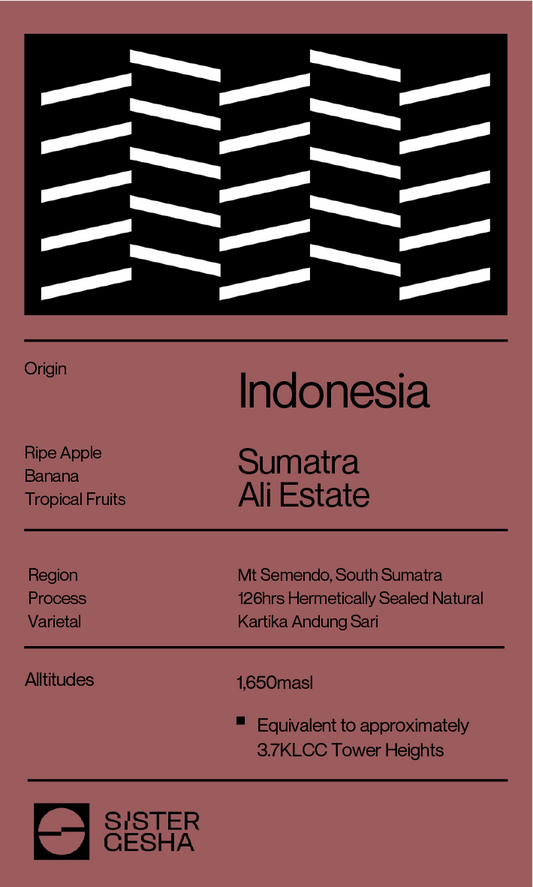 Indonesia Semendo Finca Ali HSN 126hrs