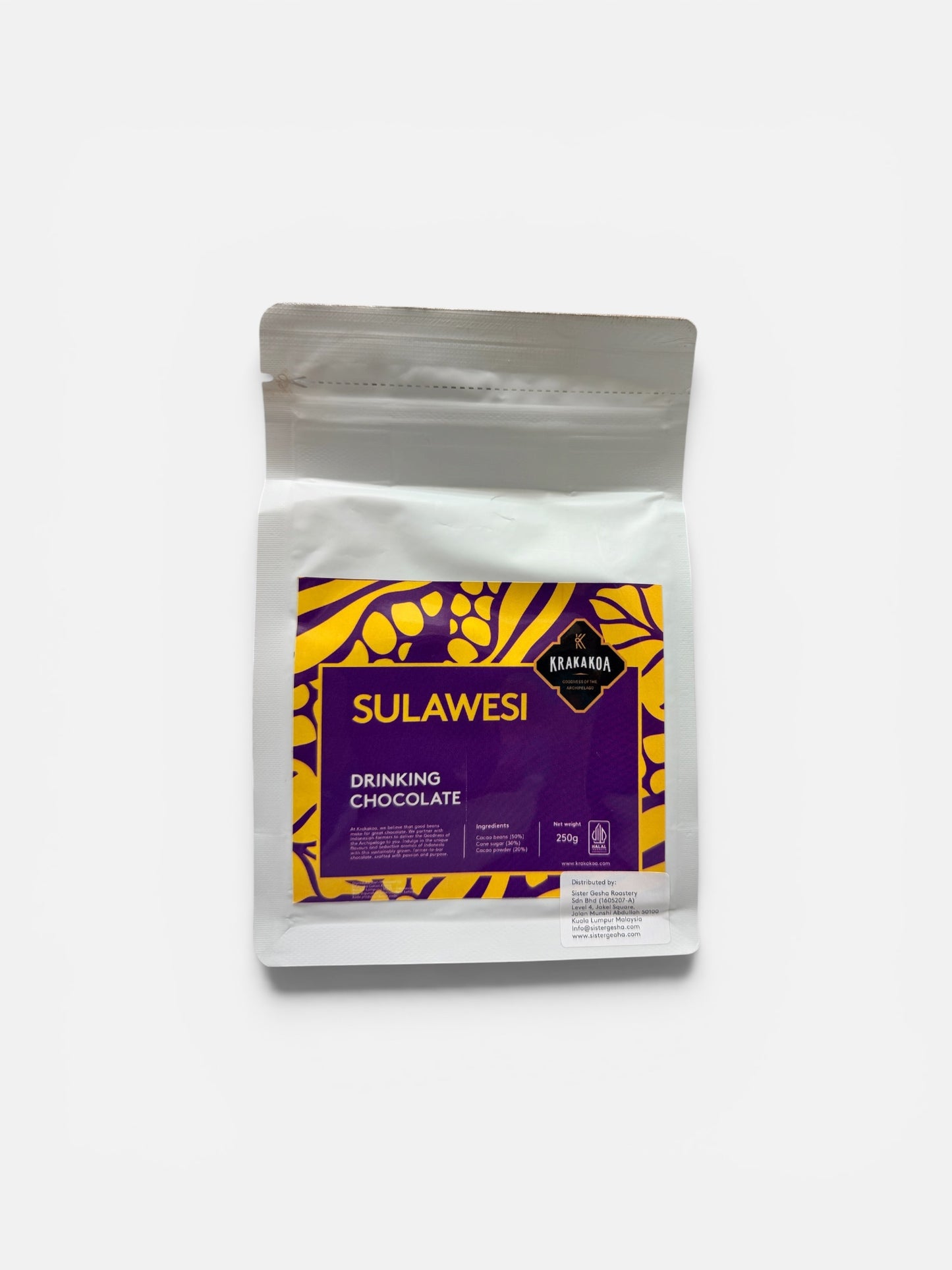 Krakakoa Drinking Chocolate Single Origin Sulawesi Saludengen