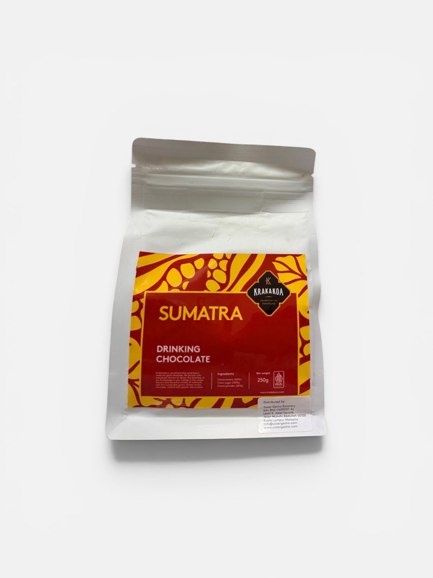 Krakakoa Drinking Chocolate Single Origin Sumatra Sedayu