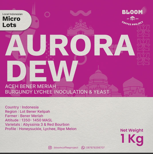 Green Beans Aurora Dew Burgundy