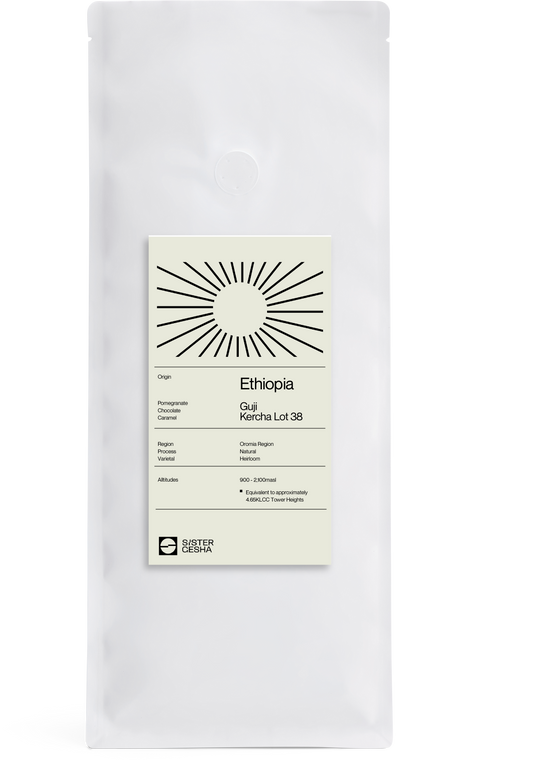 Single Origin Espresso - Ethiopia Guji Kercha Lot 39